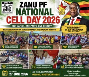 ZANU PF National Cell Day 2026 Draws Massive Nationwide Participation as Grassroots Structures Take Centre Stage